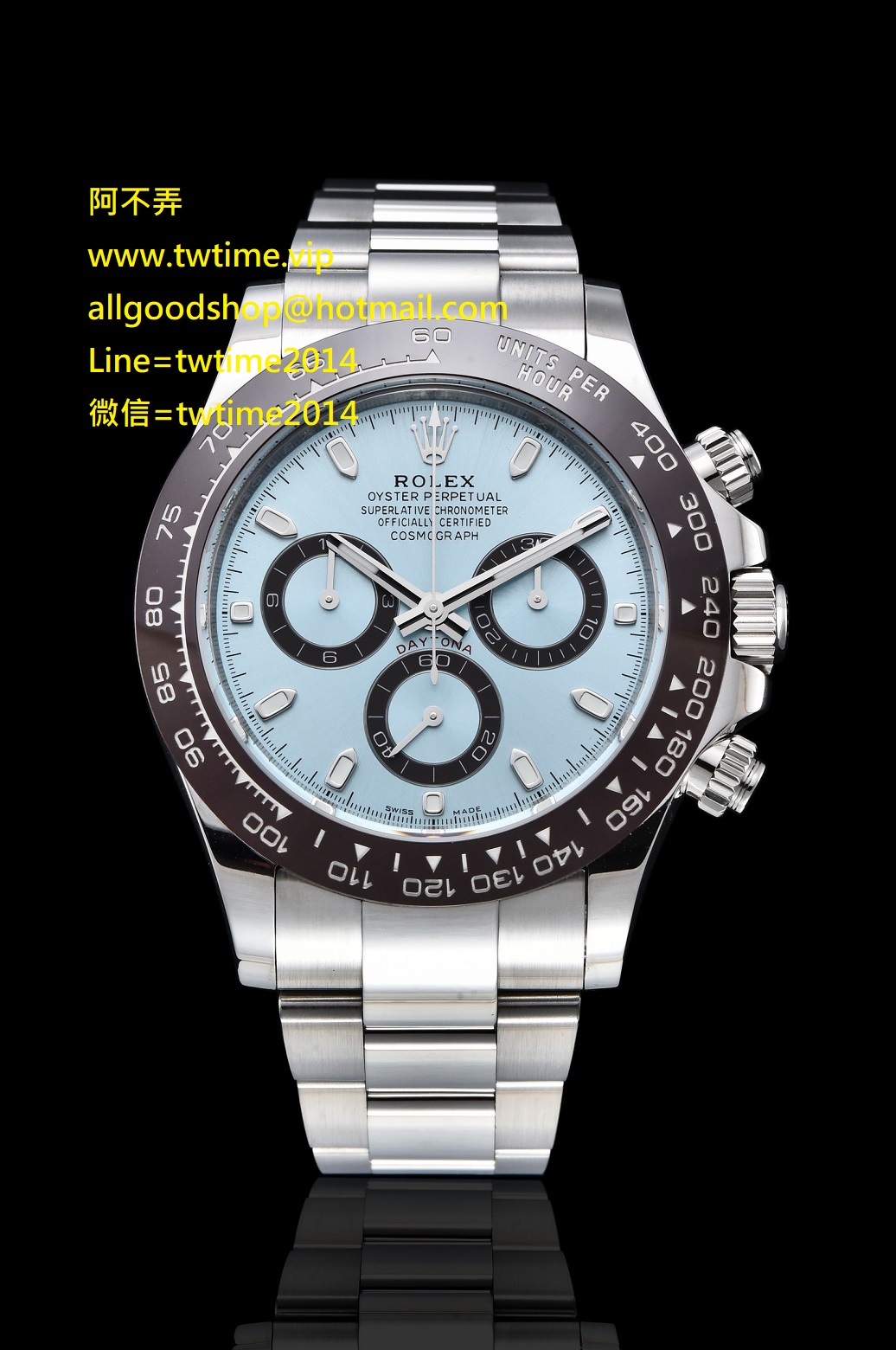 Rolex 116506 4130 新冰藍  Super SS