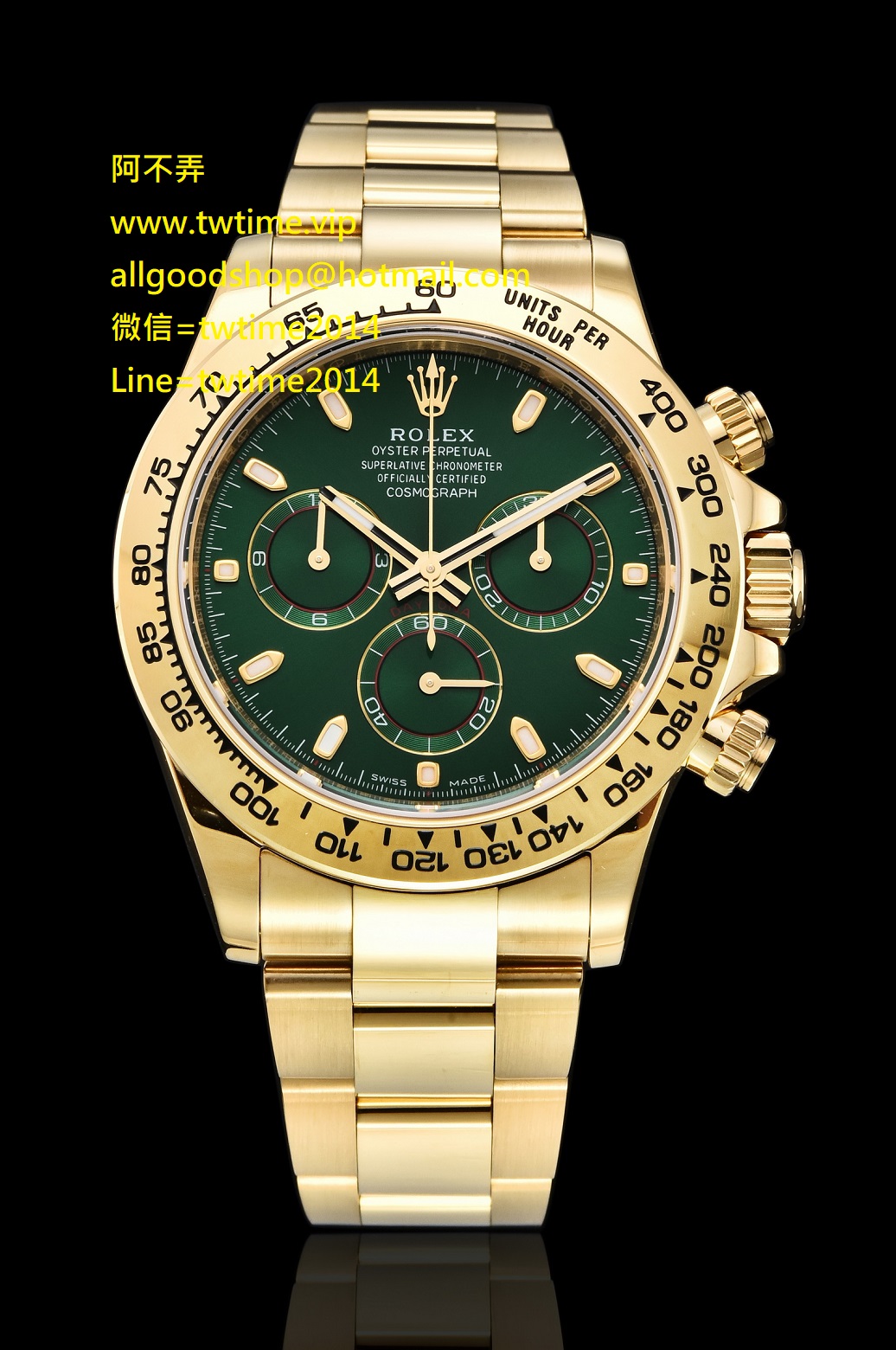 Rolex 綠油精 4130  Super SS